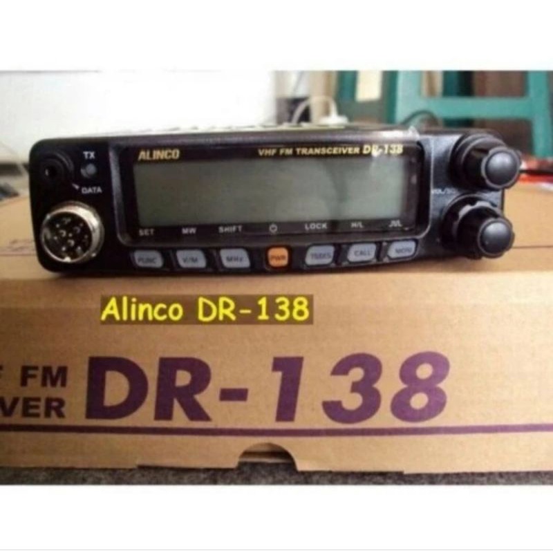 RADIO RIG ALINCO DR-138 DR138 VHF NEW ORIGINAL GARANSI RESMI POSTEL
