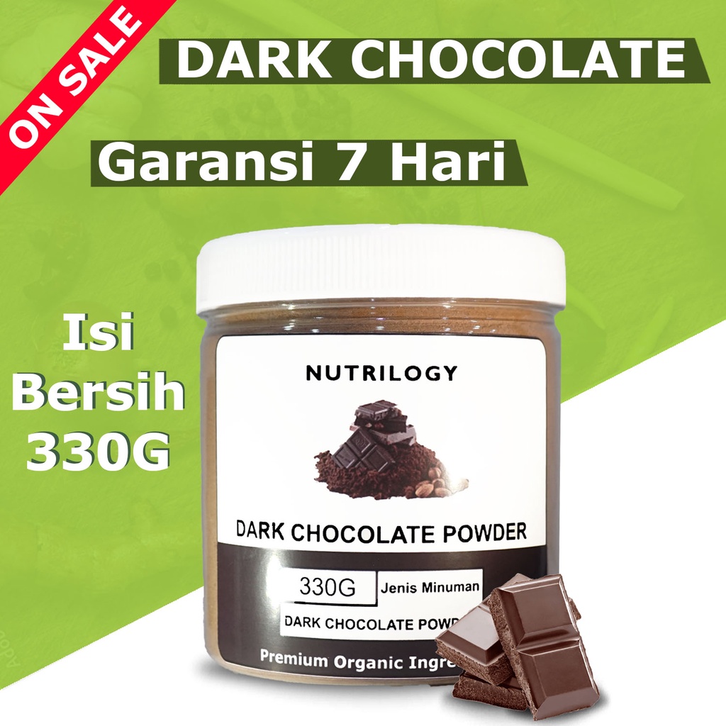 Jual DARK CHOCOLATE POWDER 330G DRINK PREMIUM / DARK COKLAT BUBUK ...