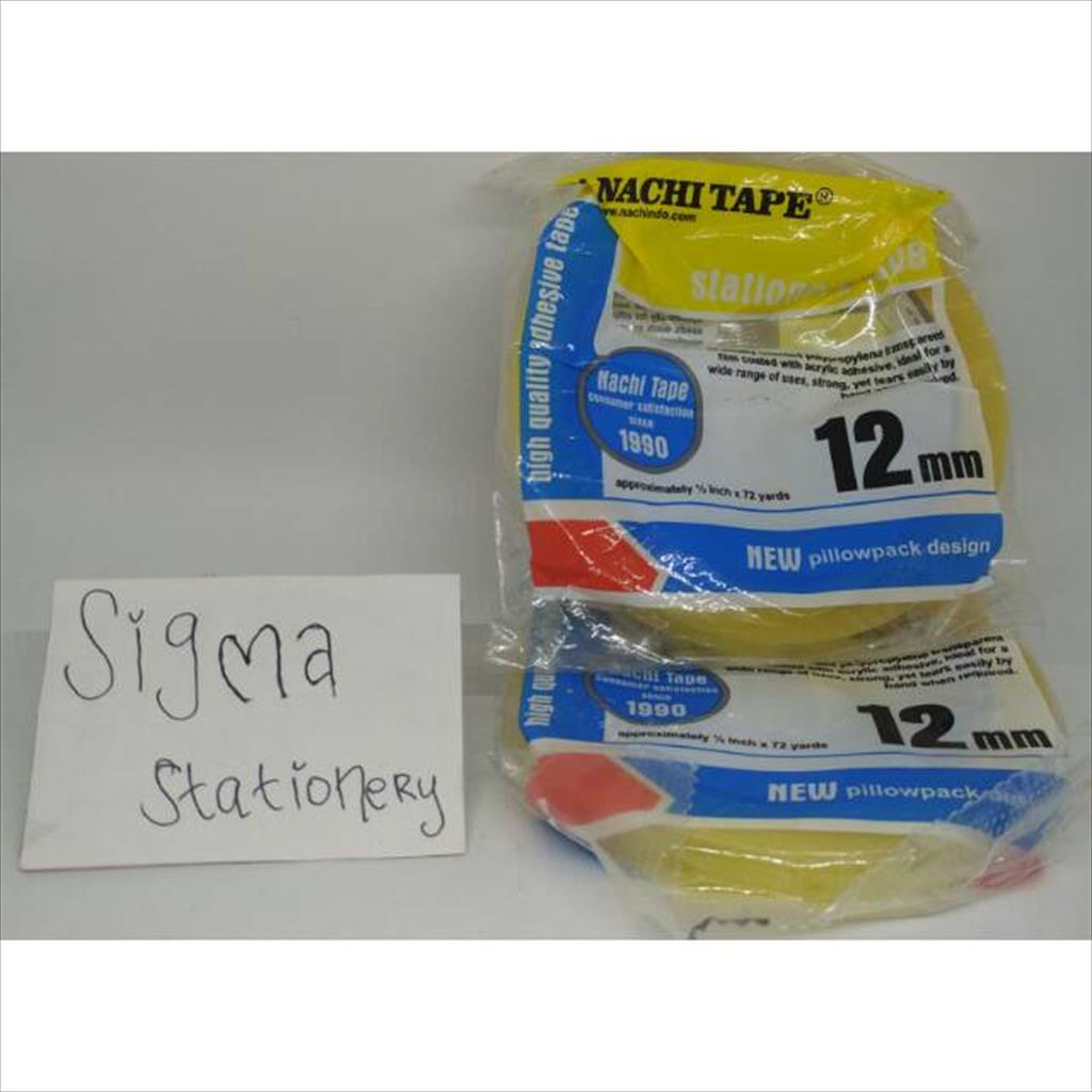 

Solasi NACHI Selotip 1/2 inchi (Pcs)