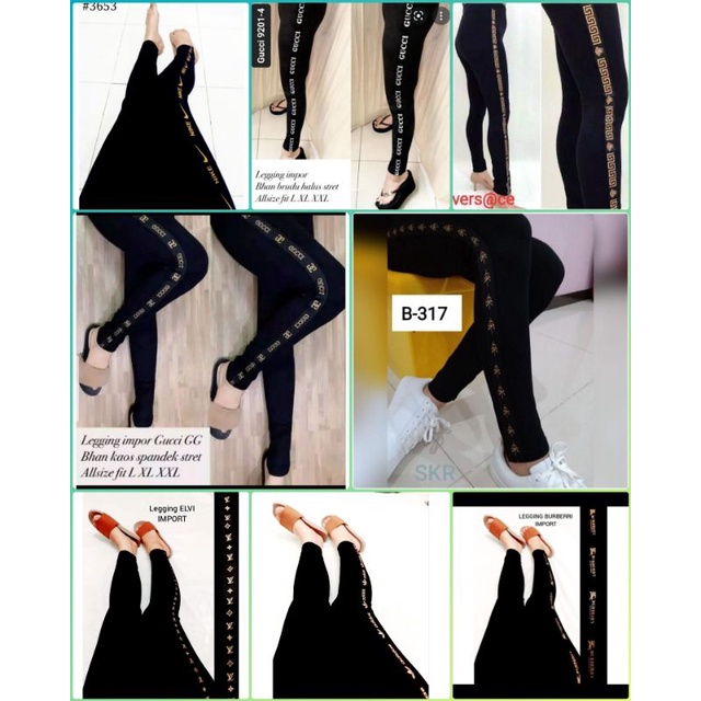 NEW LEGGING IMPORT ALL VARIANT LIST COKLAT