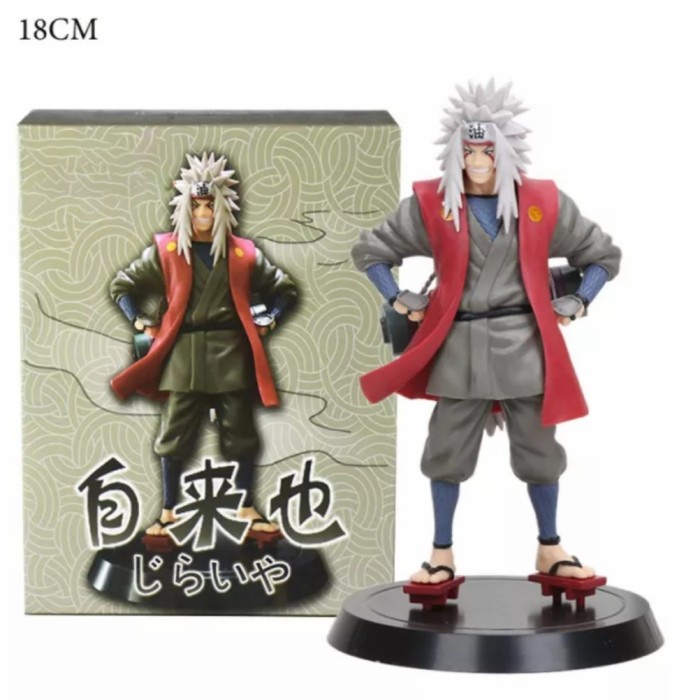 Action Figure Jiraiya Jiraya Anime Naruto Statue Ver