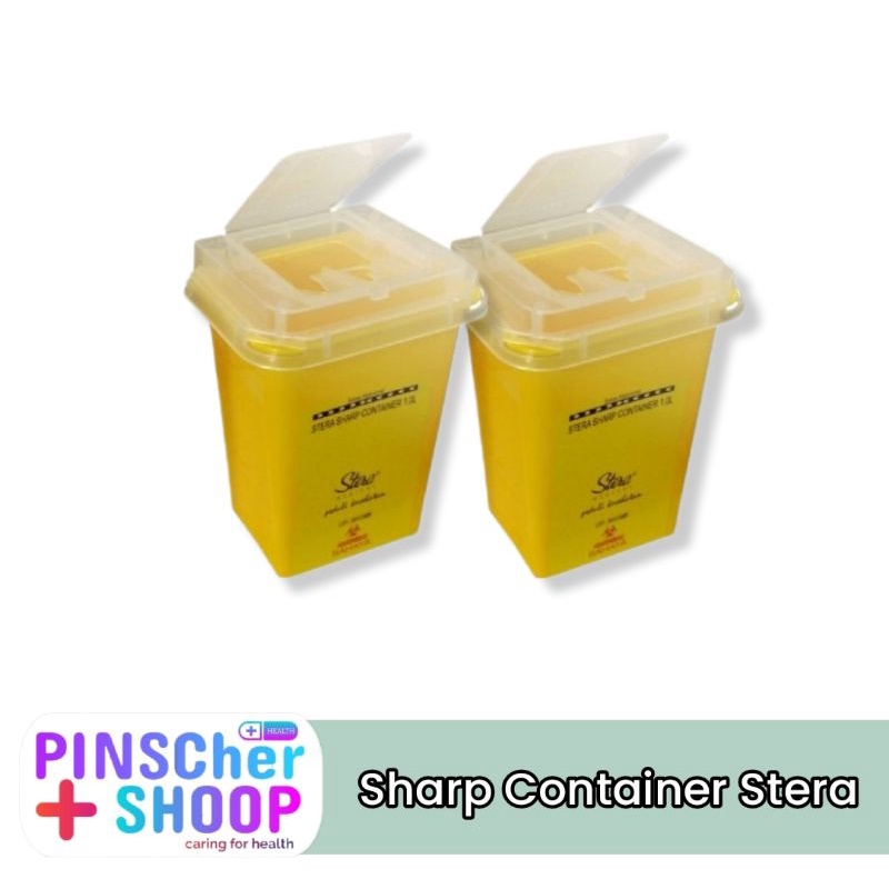 Sharp Container 1 Liter Stera Tempat Limbah Medis