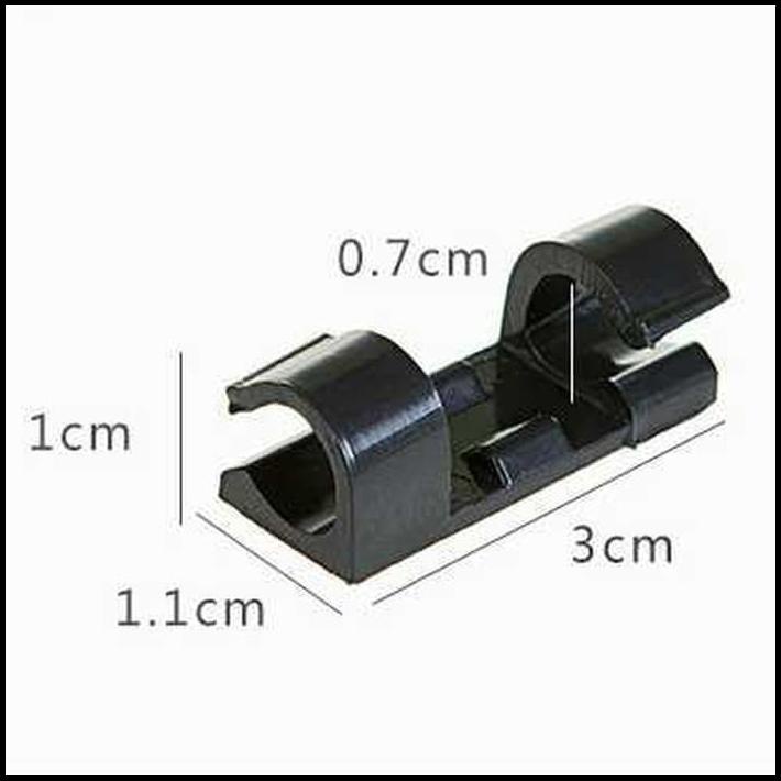 

20 Pcs Klip Kabel Cable Line Organiser