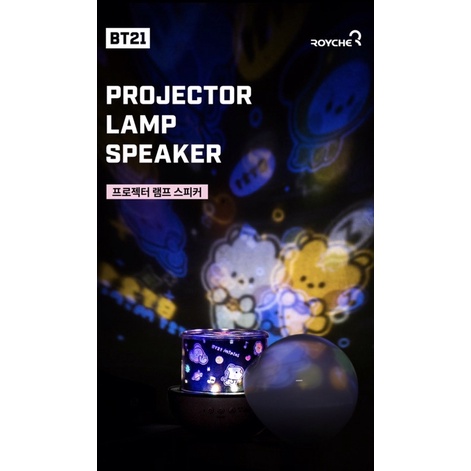 [PRE ORDER] BT21 PROJECTOR LAMP SPEAKER OFFICIAL