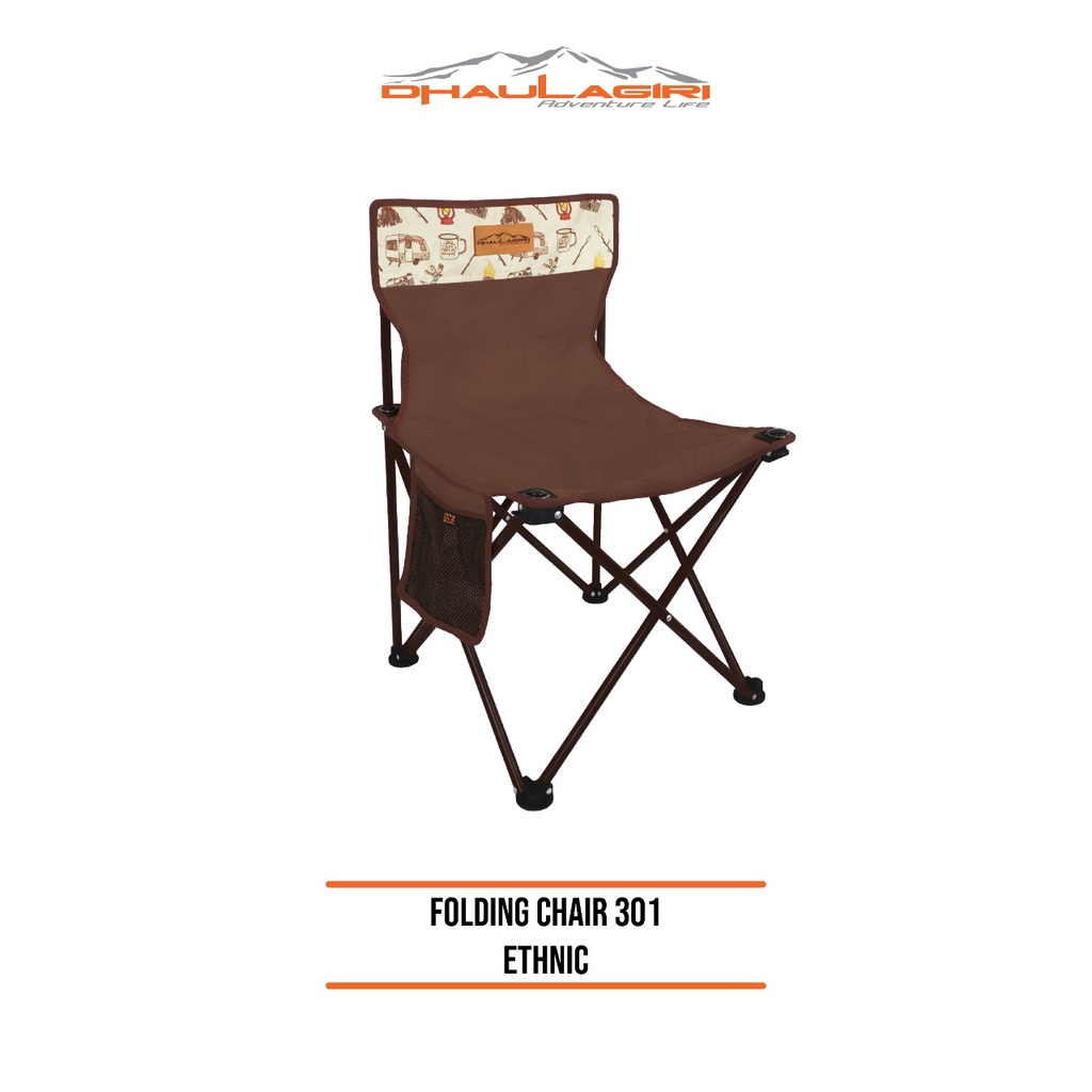 Kursi Lipat Dhaulagiri - Folding Chair Fc 301Etnik Dhaulagiri - Kursi kemah portable