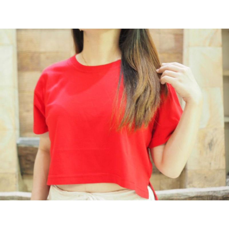 kaos crop polos 1