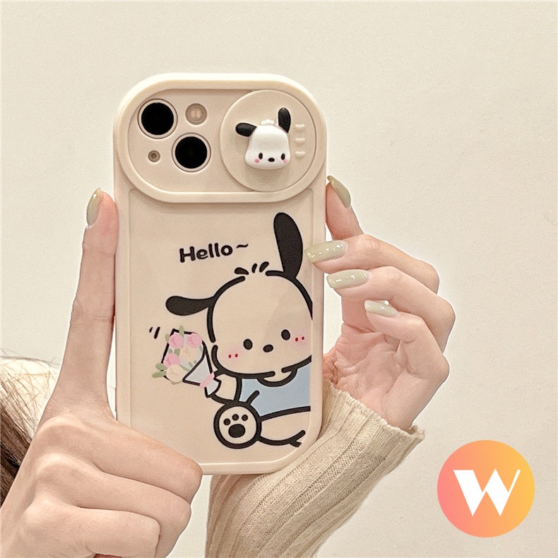 Soft Case Tpu Motif Kartun Pachacco 3D Untuk iPhone 11 13 12 Pro Max 7Plus 8Plus XR X XS Max