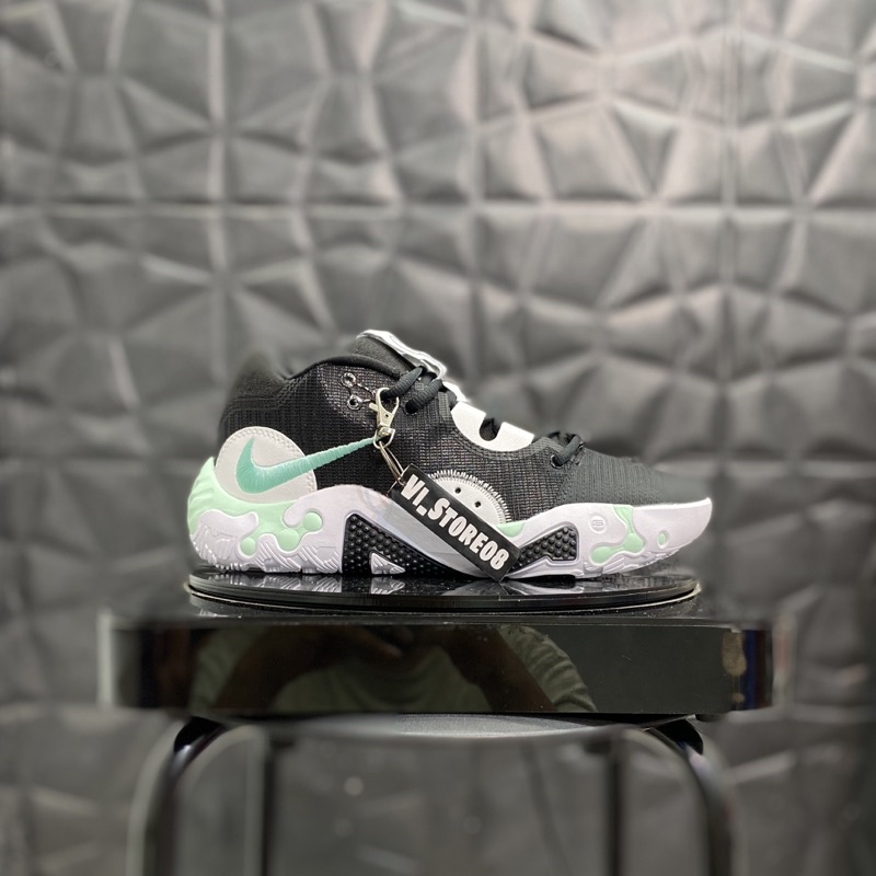 Sepatu Basket Pria Nike Paul George 6 Black Mint