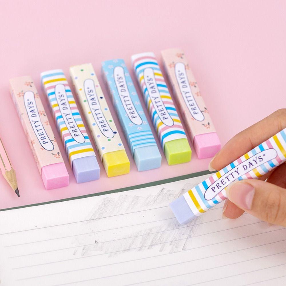 Preva Penghapus Strip Panjang Siswa Profesional Untuk Anak Kids Novelty Perlengkapan Kantor Sekolah
