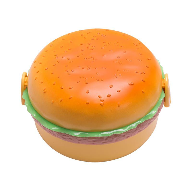 Bekal Makan Lucu Bentuk Burger Free Sendok