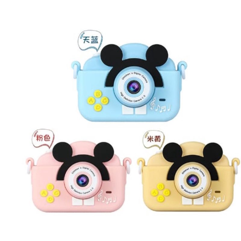 32 GB MEMORY Kamera Anak HD Digital 32Gb Kamera Anak 2 Inch Lucu Kartun Kamera Mainan Anak Hadiah Ulang Tahun 2000 W Mainan Anak Kamera memory 32GB kelinci rabbit bear mickey mouse