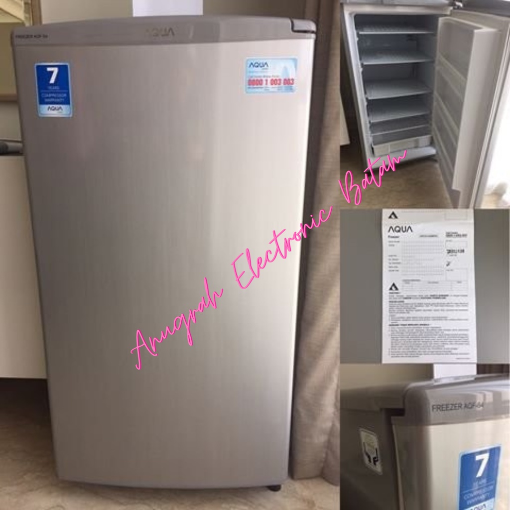 AQUA AQF-S4 Kulkas Freezer Asi Berdiri 4 Rak AQF-S4 AQFS4 BATAM