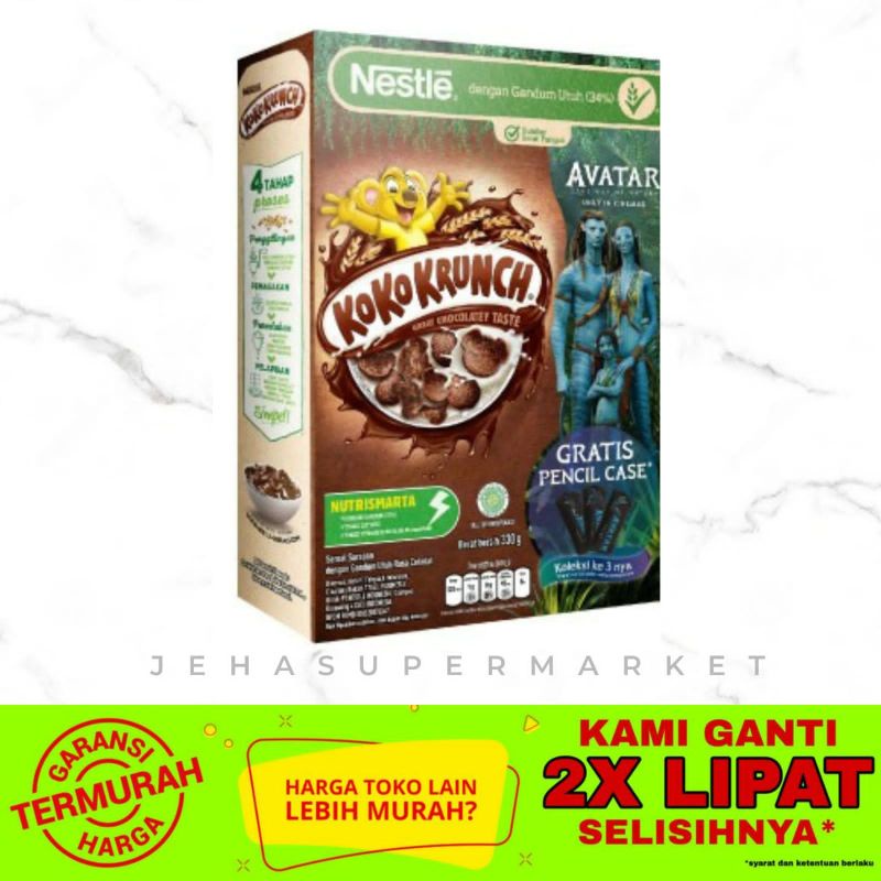 

⭐ SEREAL ⭐ Koko Krunch ( Crunch ) Sereal Nestle Rasa Coklat 300gr