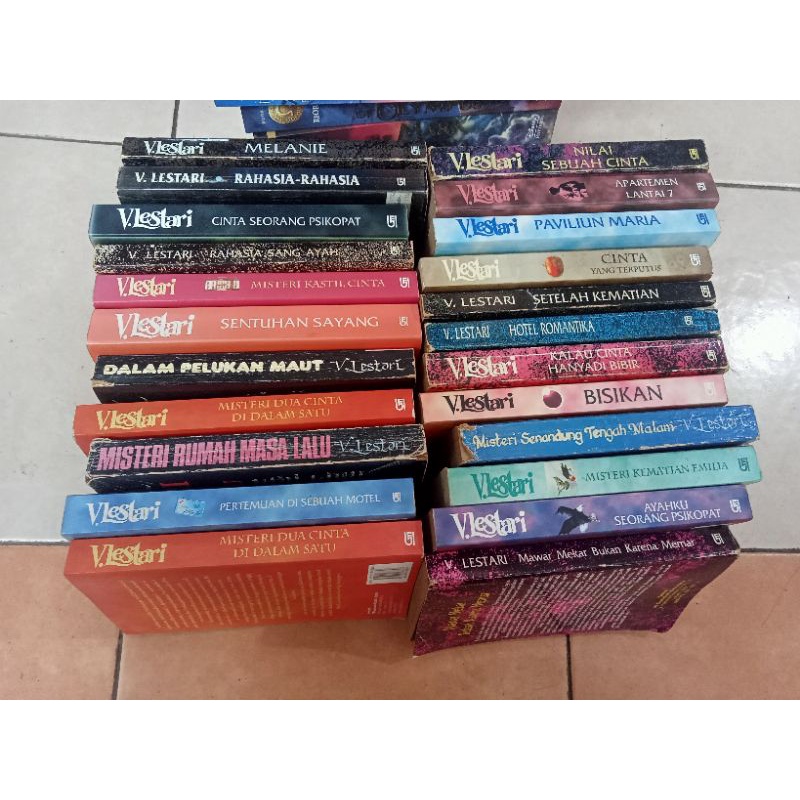novel V.lestari  preloved