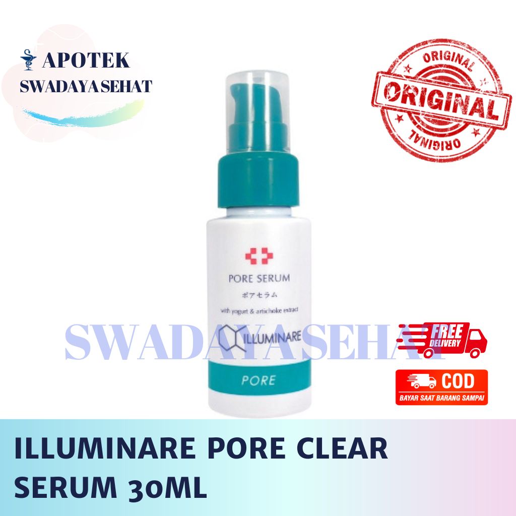 ILLUMINARE PORE CLEAR Varian Series Face Wash - Clear Gel - Serum - Smoothing Base - Komedo - Pori