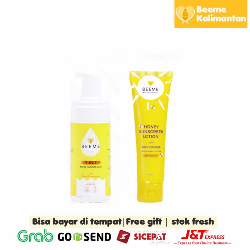 [RESELLER KALTIM] Paket Sabun dan Sunscreen