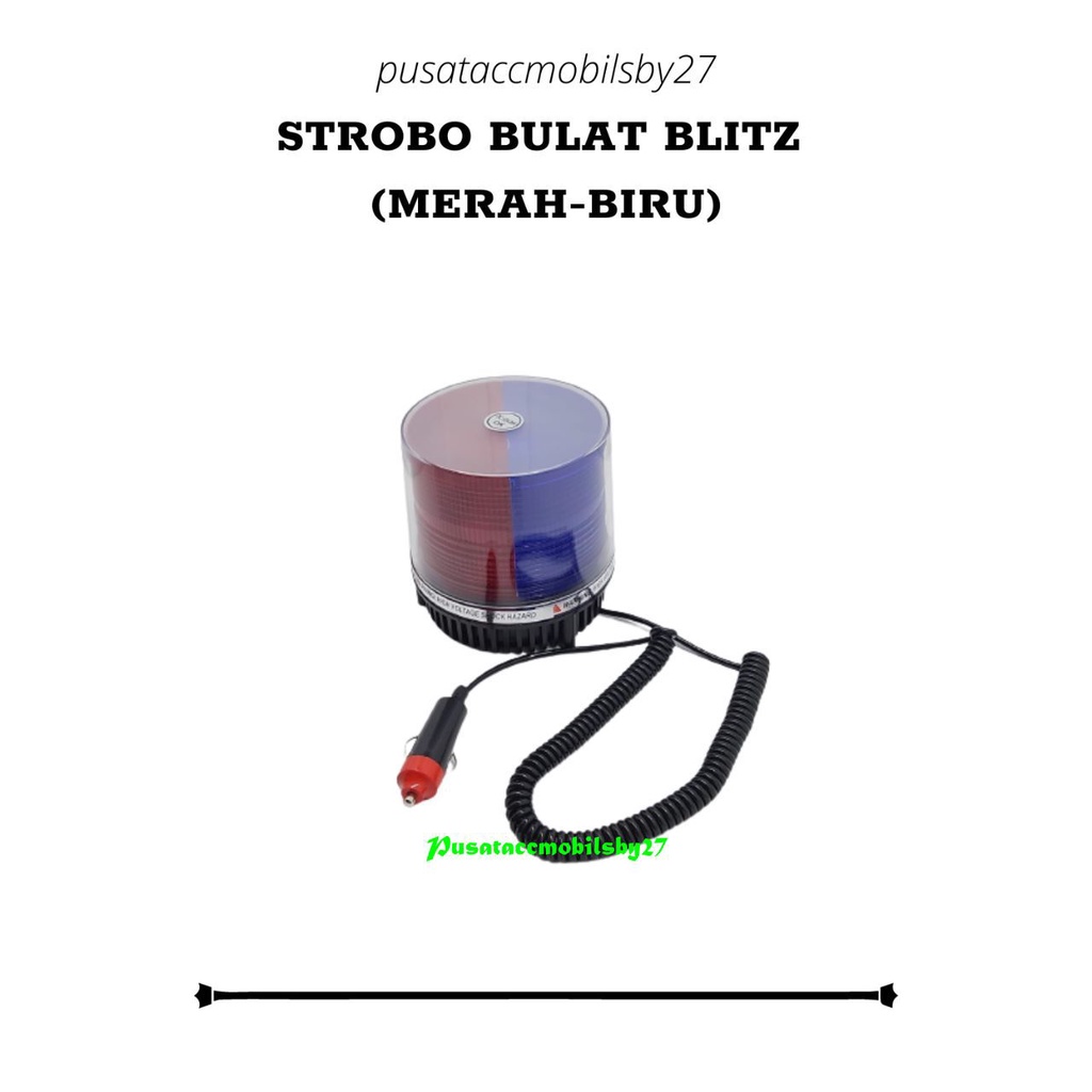 Lampu Rotari LED 9 Flas Strobe Warning Light Variasi Mobil truk Truck Ambulan Tangki Gandeng Fuso