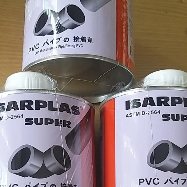 

lem pipa pvc isarplas kaleng 400 gr