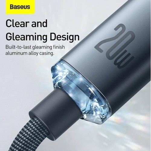 Baseus Crystal Shine Series Fast Charging Data Cable Type-C to iP 20W