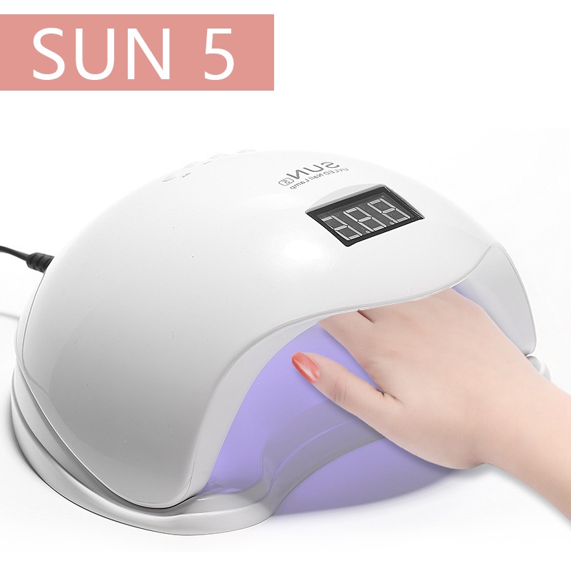 Pengering Kutek Gel Lampu 48W Ultraviolet UV LED Nail Dryer SUN Mini Nail Lamp Pengering Cat Kuku Kutek Alat Kecantikan Garansi Satu Bulan