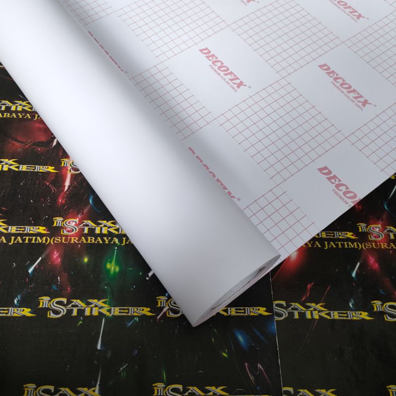 skotlet putih dof harga mereteran ukuran 45cm merek decofix