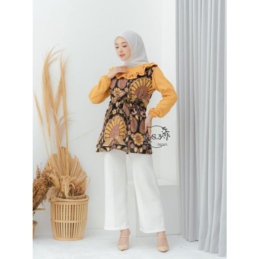 BAJU BATIK WANITA MODERN MONALISA GENES