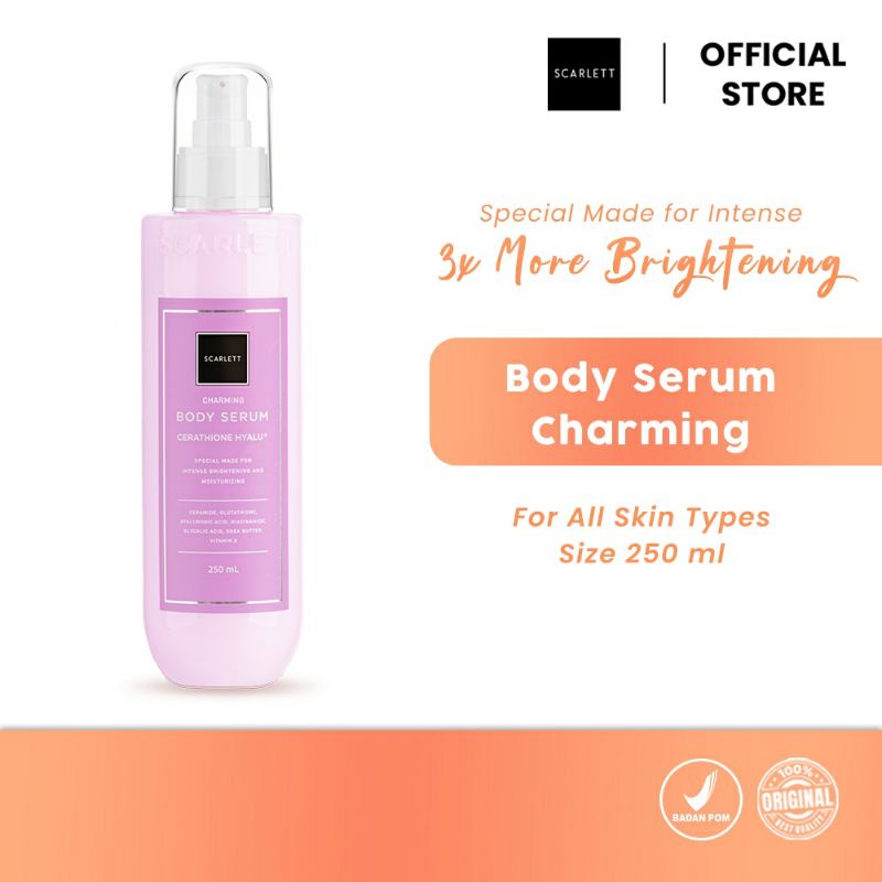 Scarlett Body Serum Charming / Body Serum Scarlett / lotion scarlett