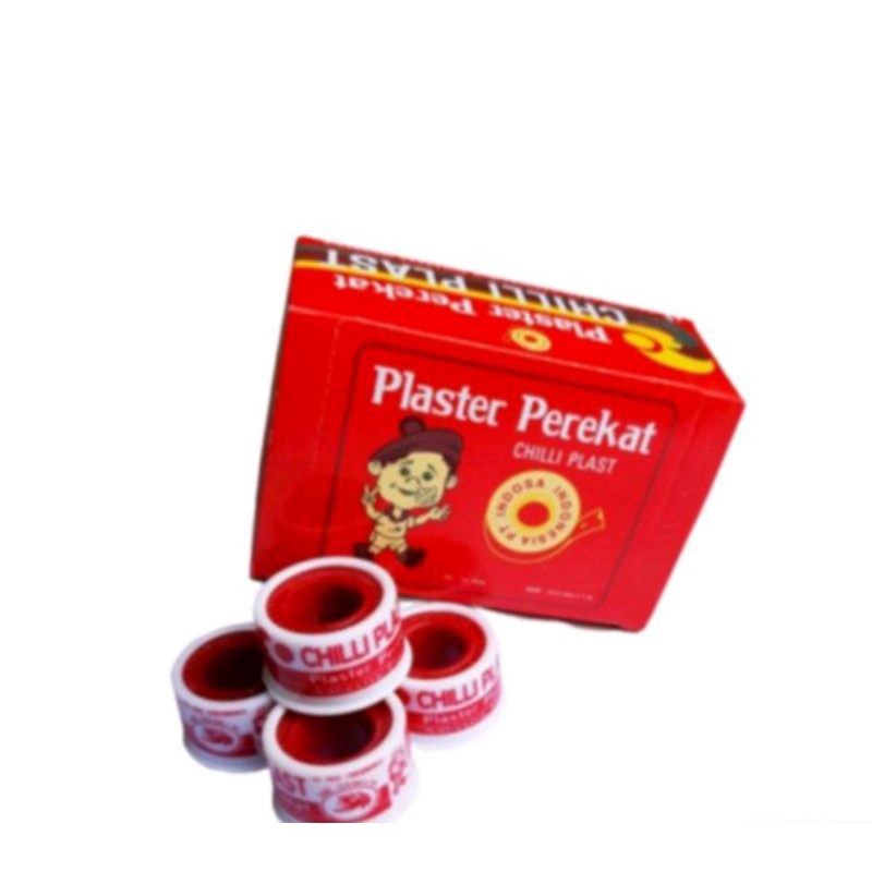 Plester Perekat Chilli Plast isi 12 Roll (By Koyo cabe)