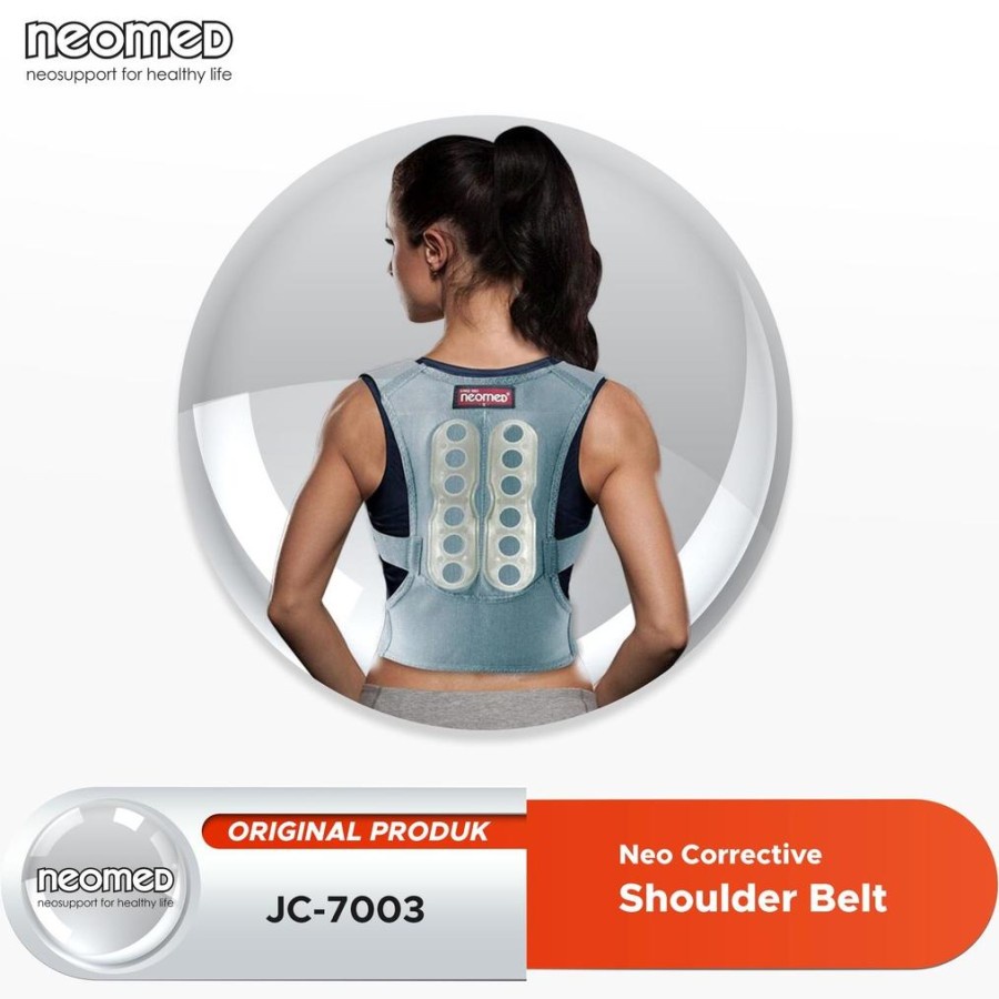 Neomed Body Support JC-7003 Penyangga Bahu Menjaga Postur Tubuh Back Support Shoulder Support