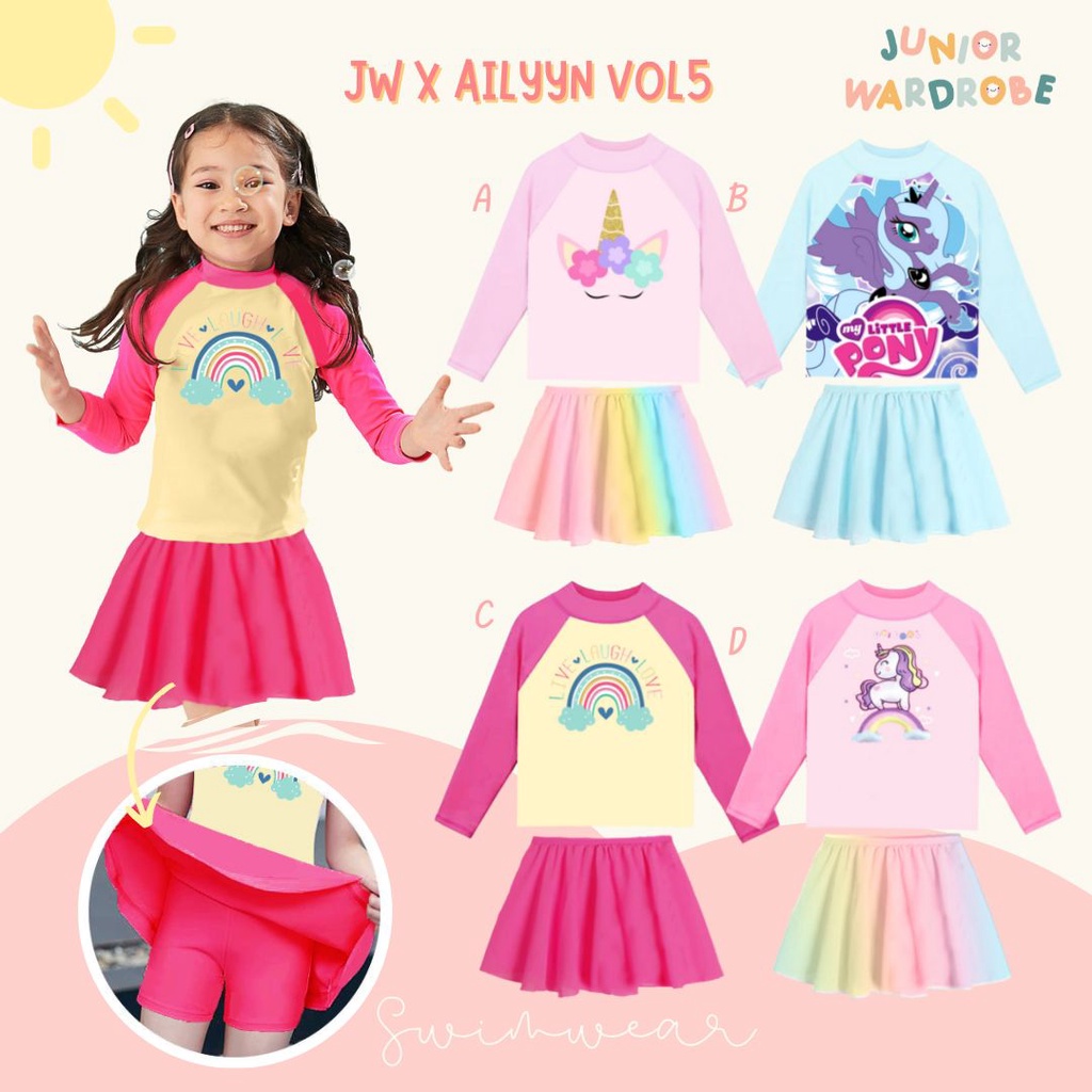 AS Baju Renang Swimwear anak perempuan Junior Wardrobe Vol. 5