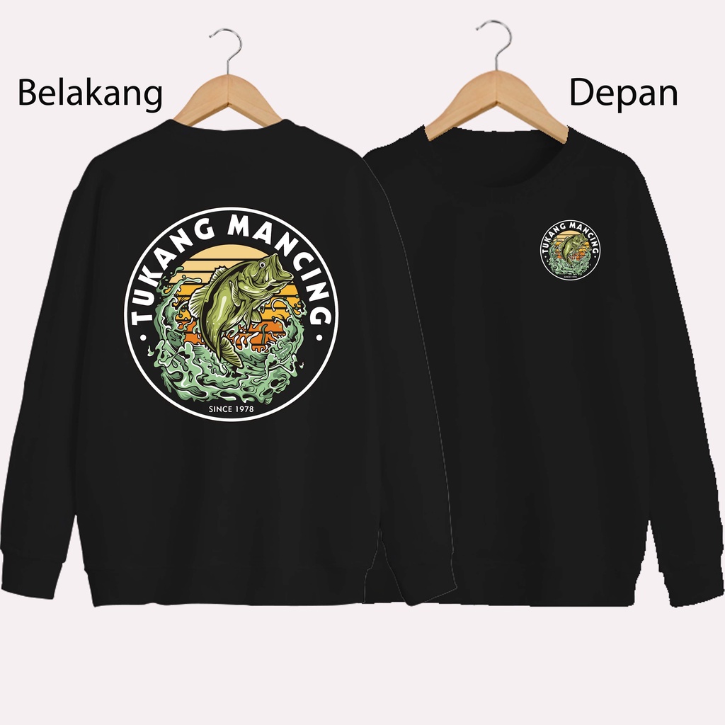 SWEATER UNISEX DB MANCING MANIA 02 PRIA DAN WANITA  SWEATER JUMBO