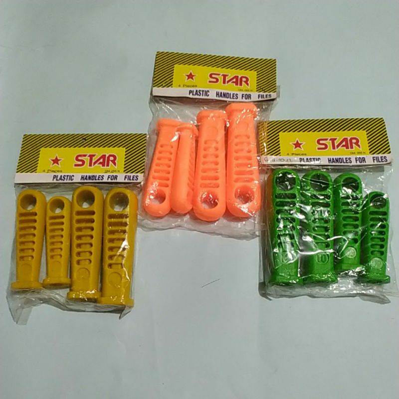 Gagang kikir plastik .harga 1 set(4 pcs seri)