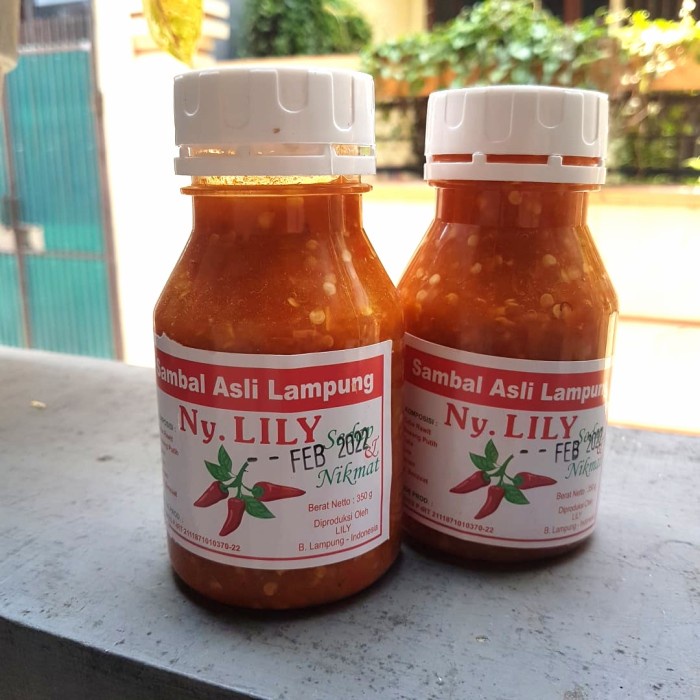 

NEW Sambal Lampung Ny. LiLi