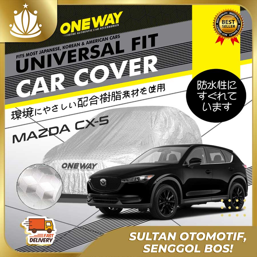 Body Cover Sarung Mobil MAZDA CX5 CX 5 Waterproof 3 LAYER TEBAL Deluxe Anti Air