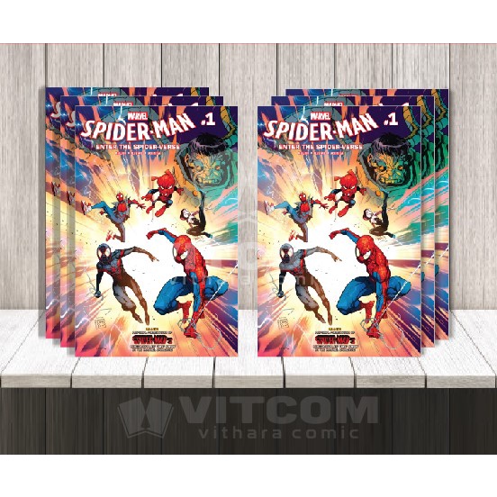 Comic Marvel Spider-Man Enter Spider Verse Vol 01