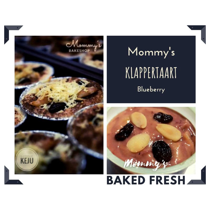 

Kue Klapertart Blueberry Mommy's Klappertaart 5cm |Kurir INSTAN-SAMEDAY