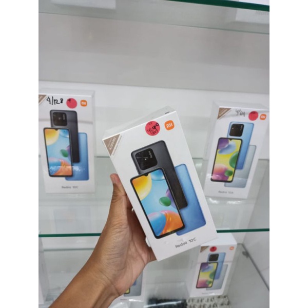 New Redmi 10C ram 4/128Gb Garansi Resmi 1 Tahun