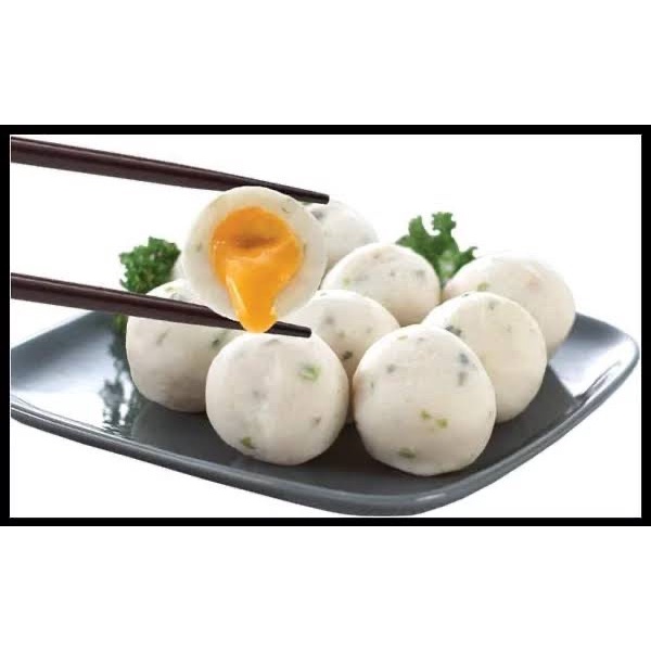 Seafood Fusipim Cheese Fish Ball 400gr Frozen Bakso Ikan Keju Import