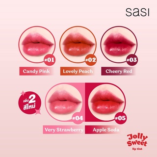 [TERMURAH] SASI Jolly Sweet Lip Tint Original Thailand| Browit.id