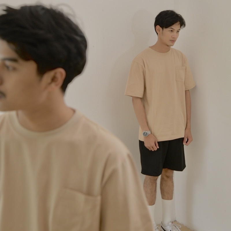 Locarom Oversized T-shirt - Beige