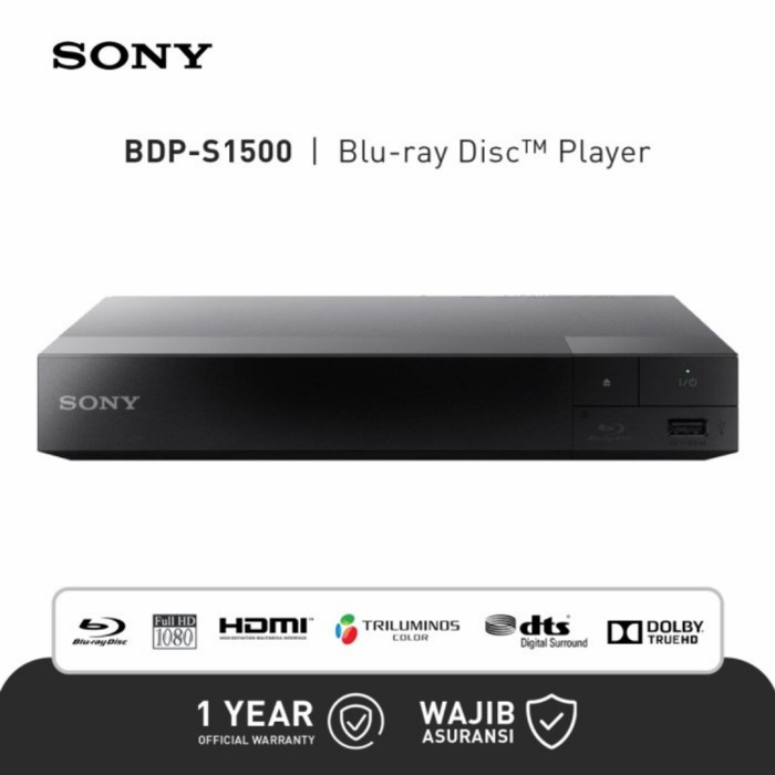 {AbdiStore} dvd player blu-ray sony bdp-s1500 Limited