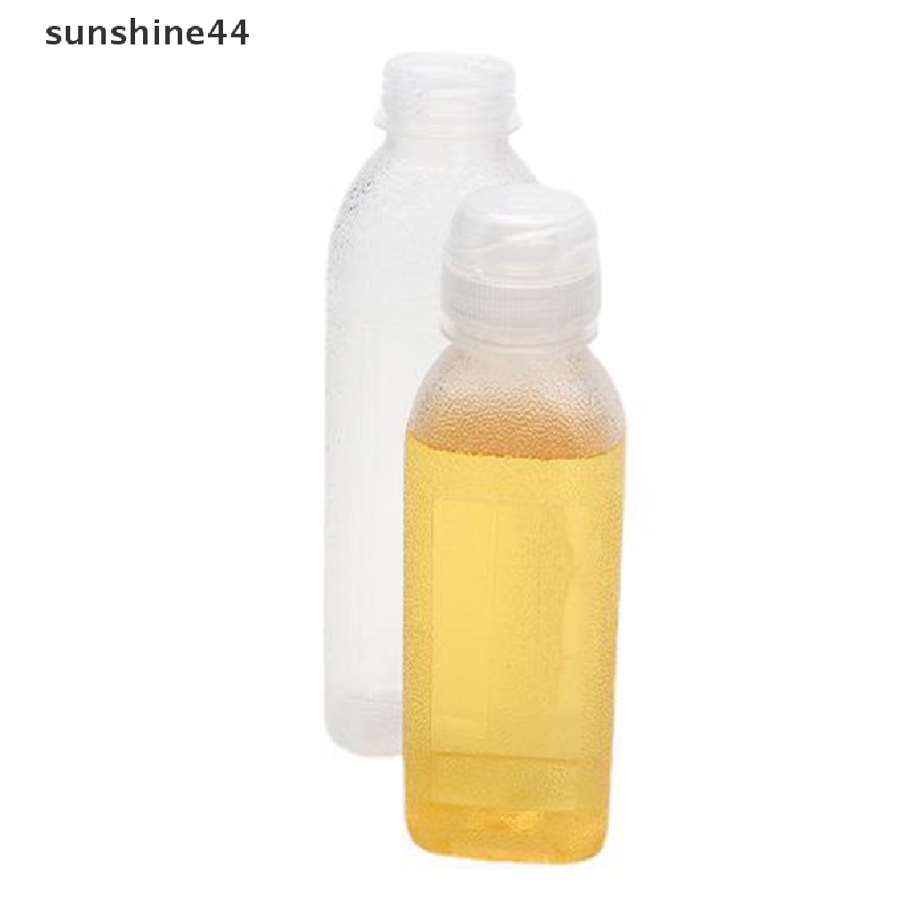 Sunshine Botol Minyak / Air / Jus / Teh / Susu Bahan Plastik Transparan Untuk Dapur