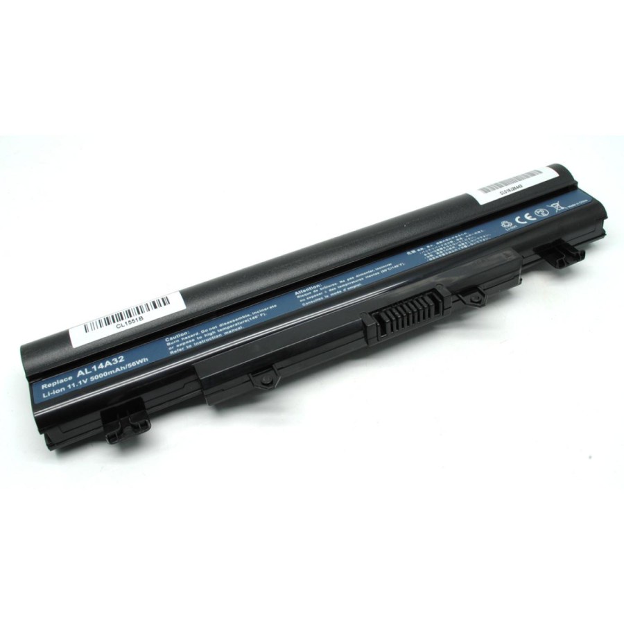 battery laptop 5000mah 56wh 11.1v for acer aspire e15 e14 e5 v3 v5 extensa 2509 2510 ex2509 ex2510 travelmate p246 p256 p276 - baterai