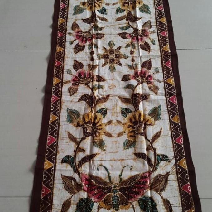 Taplak Meja Panjang Batik Tulis
