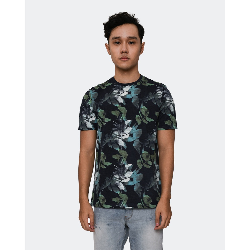 MANZONE Kaos Pria Lengan Pendek - MOSS