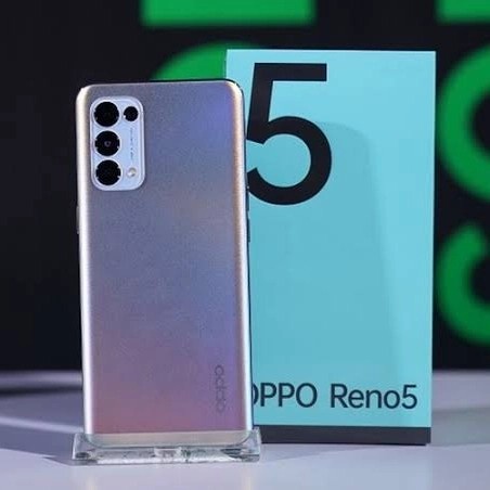 T0P HP OPPO OPPO RENO 5 8/128 GB. NEW. GARANSI RESMI OPPO NICE