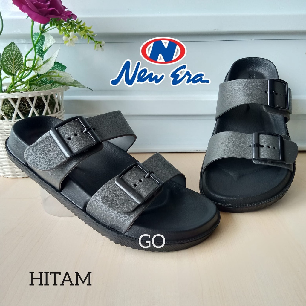 gos NEW ERA TG-E35002 Sandal New Era Selop Anak Laki Motif karet
