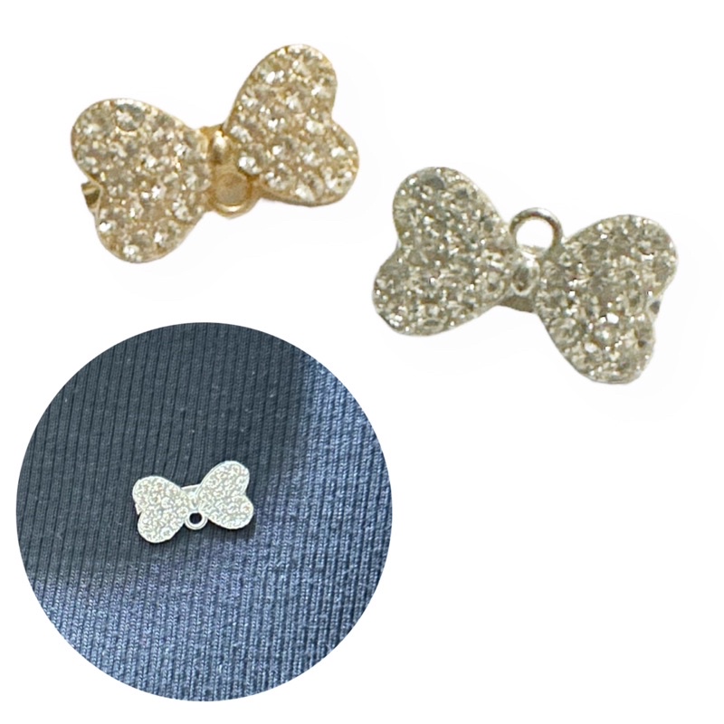 Bros Tusuk Zircon Aneka Bentuk Korean Brooch Pin Tuspin Peniti Pita Kupu Butterfly