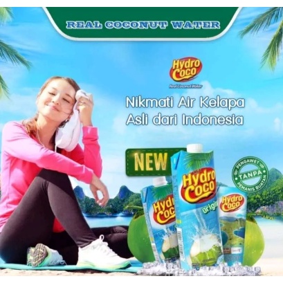 Hydro Coco Air Kelapa Asli 250 Ml