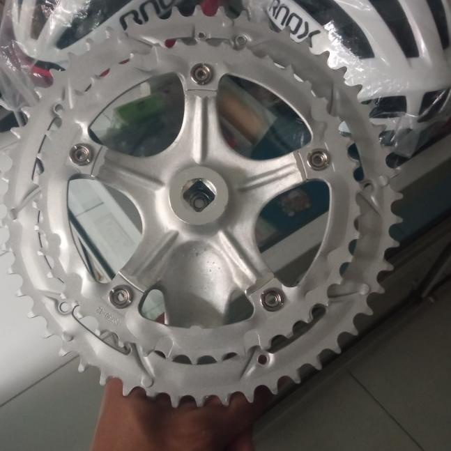 Chainring Avand 39t 42t 52t 53t BCD 130 - Silver, 42